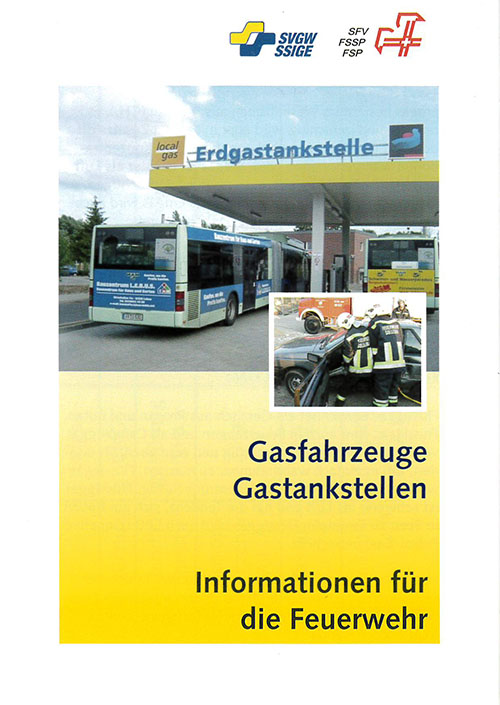 Lep. d; Informationen für die Feuerwehr
Gasfahrzeuge - Gastankstellen