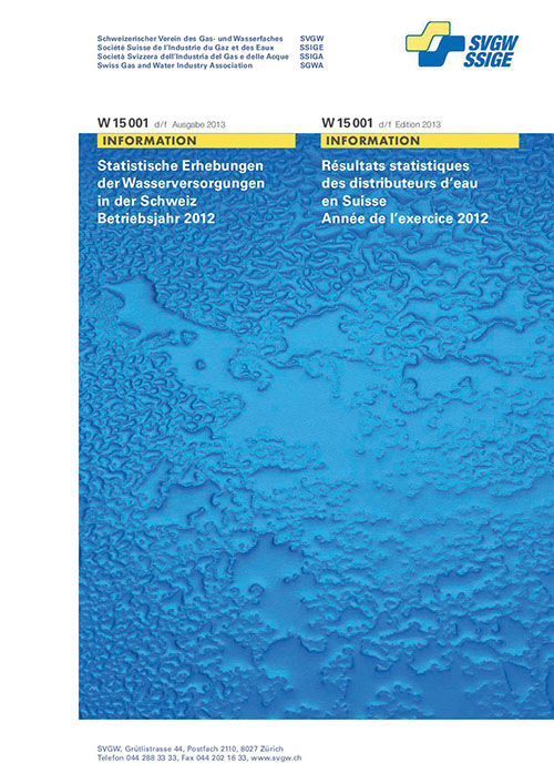 W15 001 d/f Wasserstatistik 2018 (Betriebsjahr 2017)