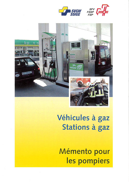 Lep. f; Mémento pour les pompiers
Véhicules à gaz - Stations à gaz